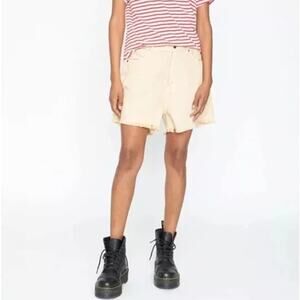 Free People x Sandrine Rose Women's Sunflower Raw Hem Denim Size 27